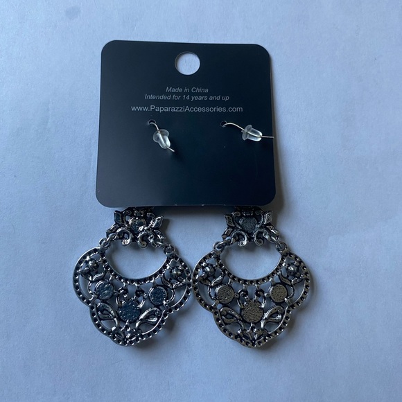 3 for $15 Paparazzi brand new bohemian western blue jewel bedazzled dangle - Picture 4 of 5